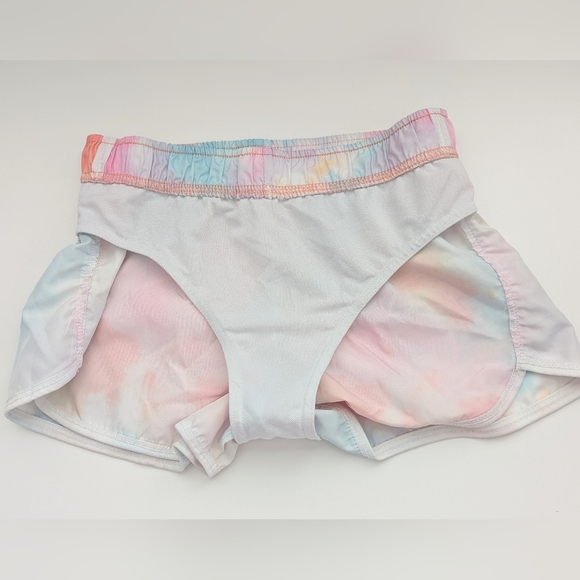 Kids (Size Small/7-8) Pastel Colored Tie-Dye Shorts w/Elastic Waist - Picture 8 of 14